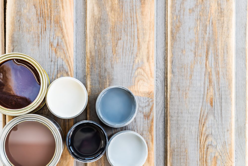 cans of paint