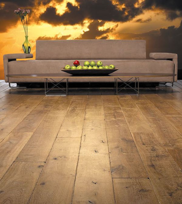 How To Get Weathered Look Wooden Floor - Distressing and Tumbling distressed-wood-flooring