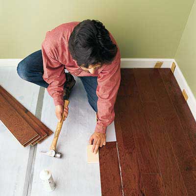 How To Install a Floating Engineered Wood Floor Installing-wood-flooring