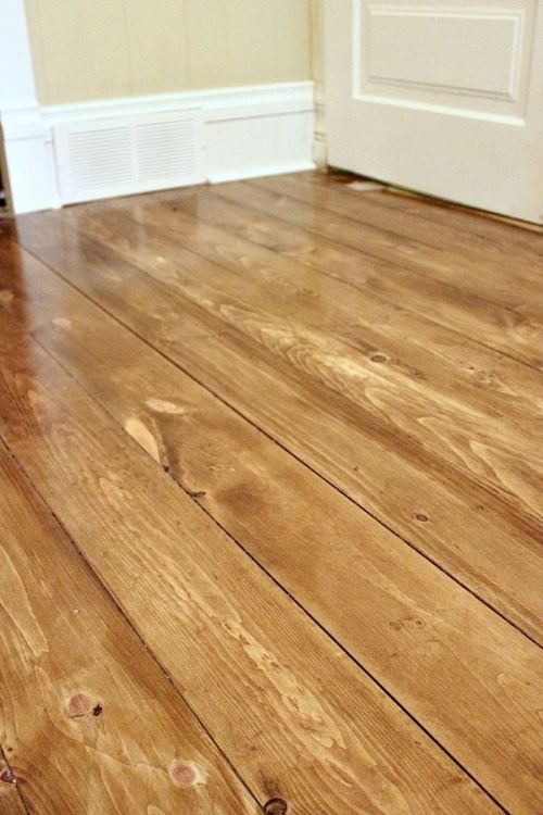 High Gloss Unfinished Floor finished-wood-flooring