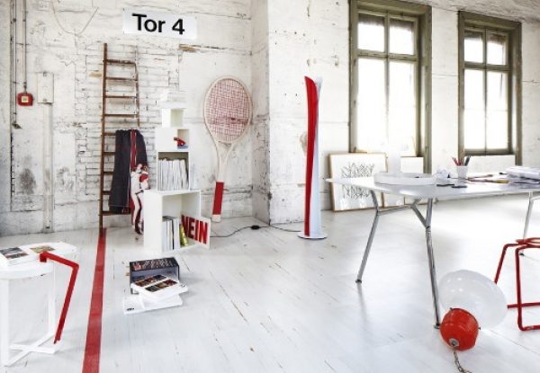 red and white||