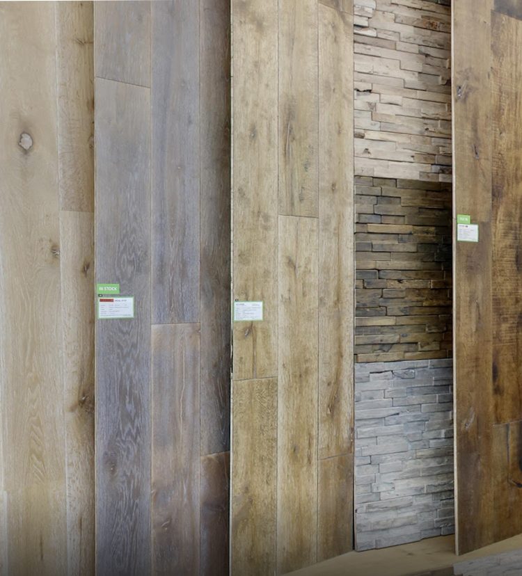 Wood flooring showroom in London