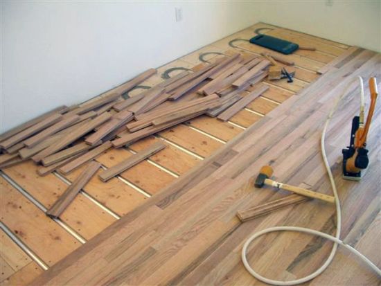 Engineered Wood Flooring And Underfloor Heating (UFH) under-floor-heating