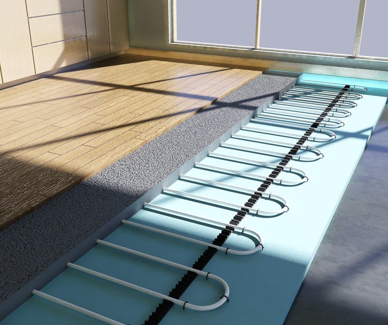 What Are The Main Types Of Underfloor Heating (UFH)? water-based-ufh