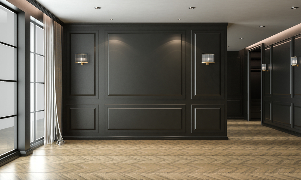 chevron pattern floor design