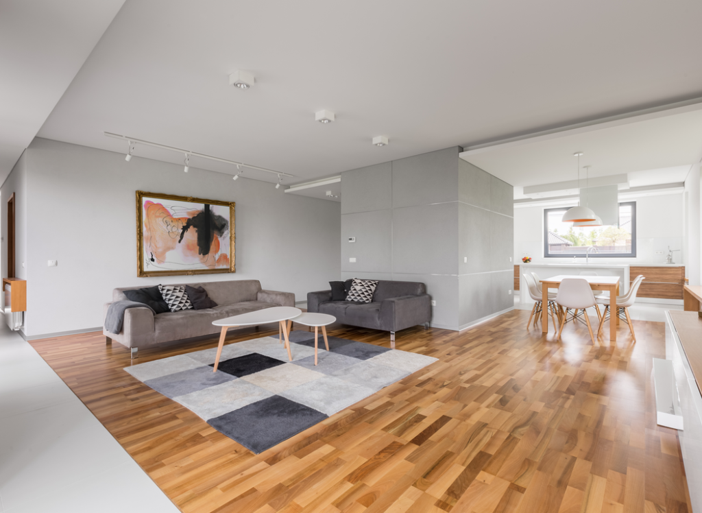 open plan flooring ideas
