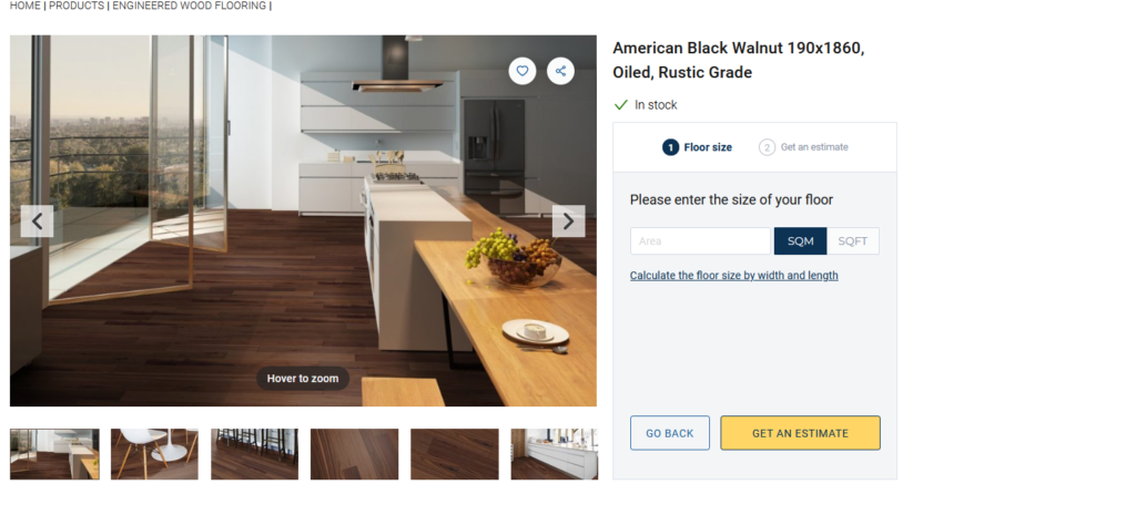 walnut flooring cost estimate