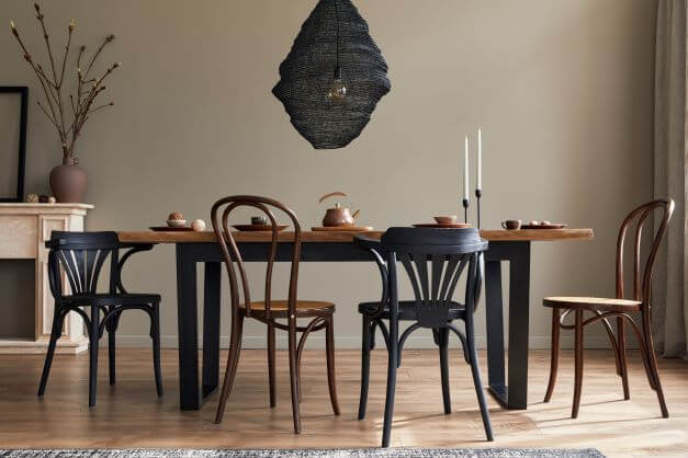 walnut flooring look and feel delicare and reserved